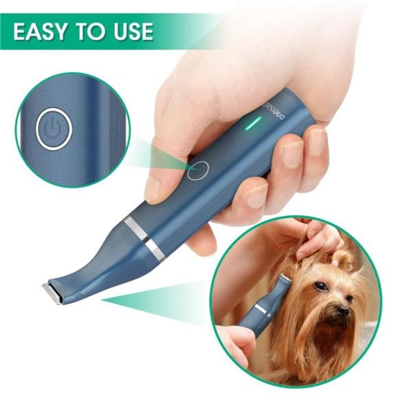 Dog Clippers with Double Blades,Cordless Small PetHair Grooming Trimmer,LowNoise - Picture 7 of 7
